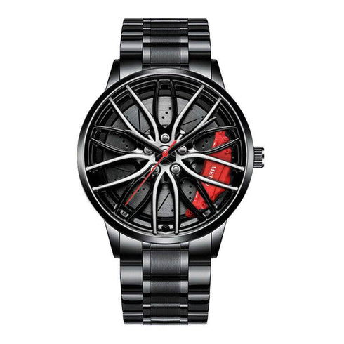 Automatic Movement Watch Men's Vacuum Plating Wheel Style - EsaModa